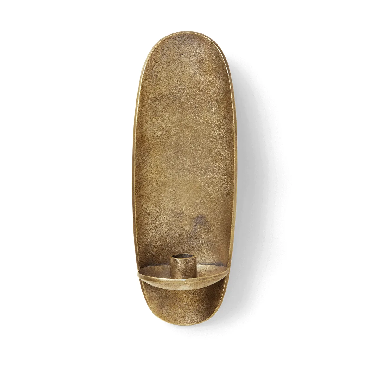 Ferm Living Agapé wall-mounted candlestick Brass finish