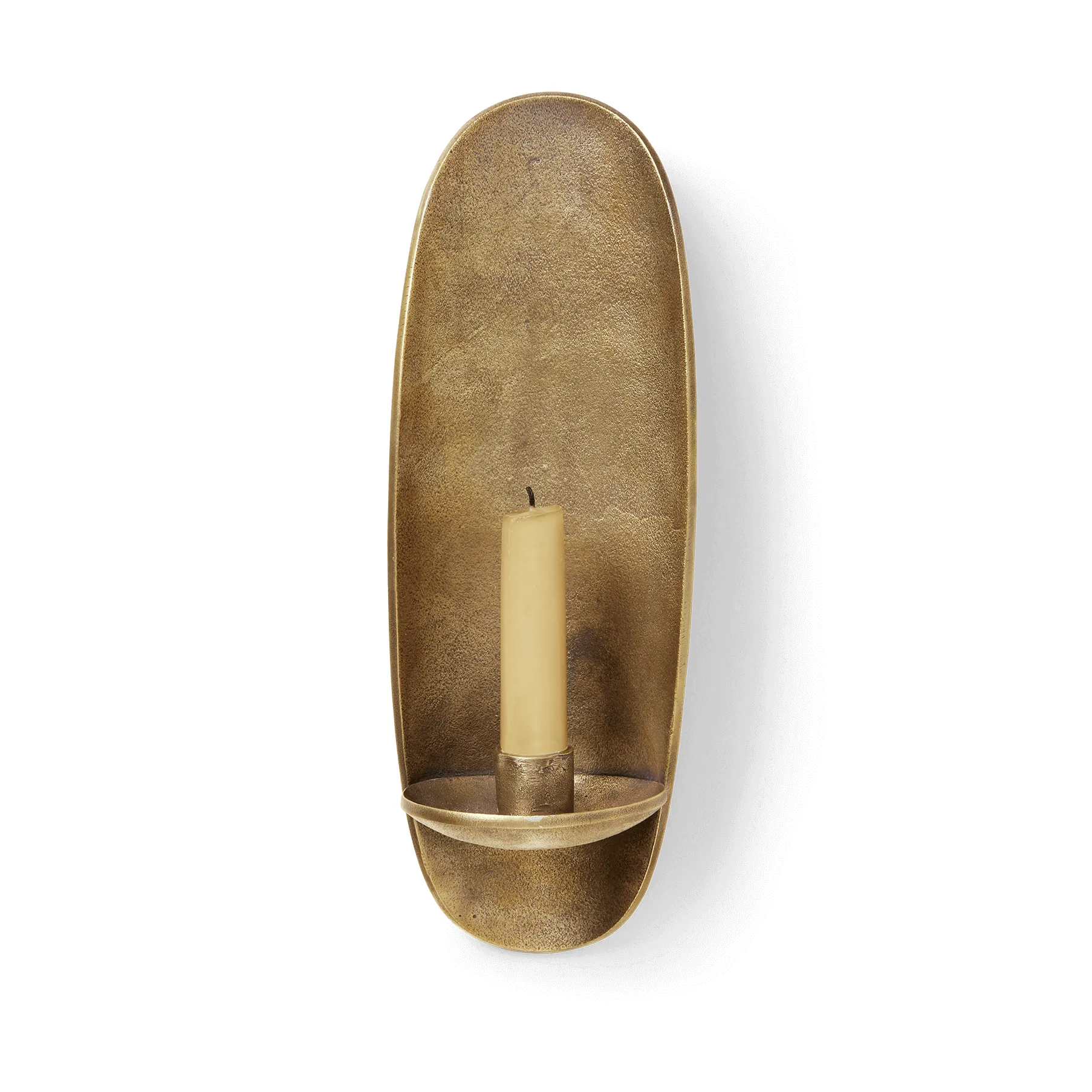 Agapé wall-mounted candlestick, Brass finish Ferm Living