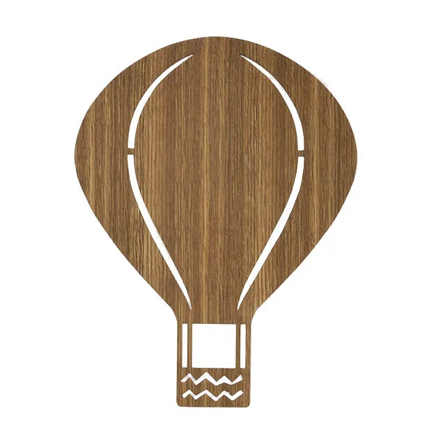 Air balloon lamp, smoked oak Ferm Living