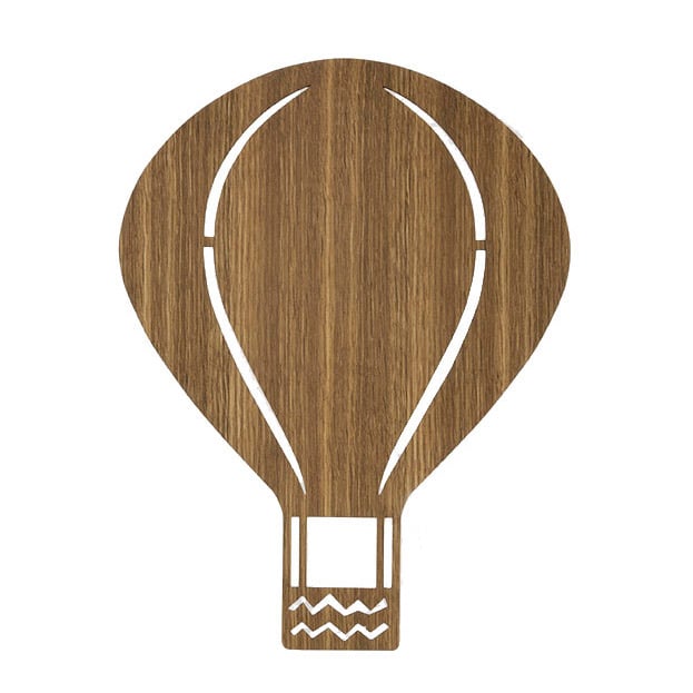 Ferm Living Air balloon lamp smoked oak