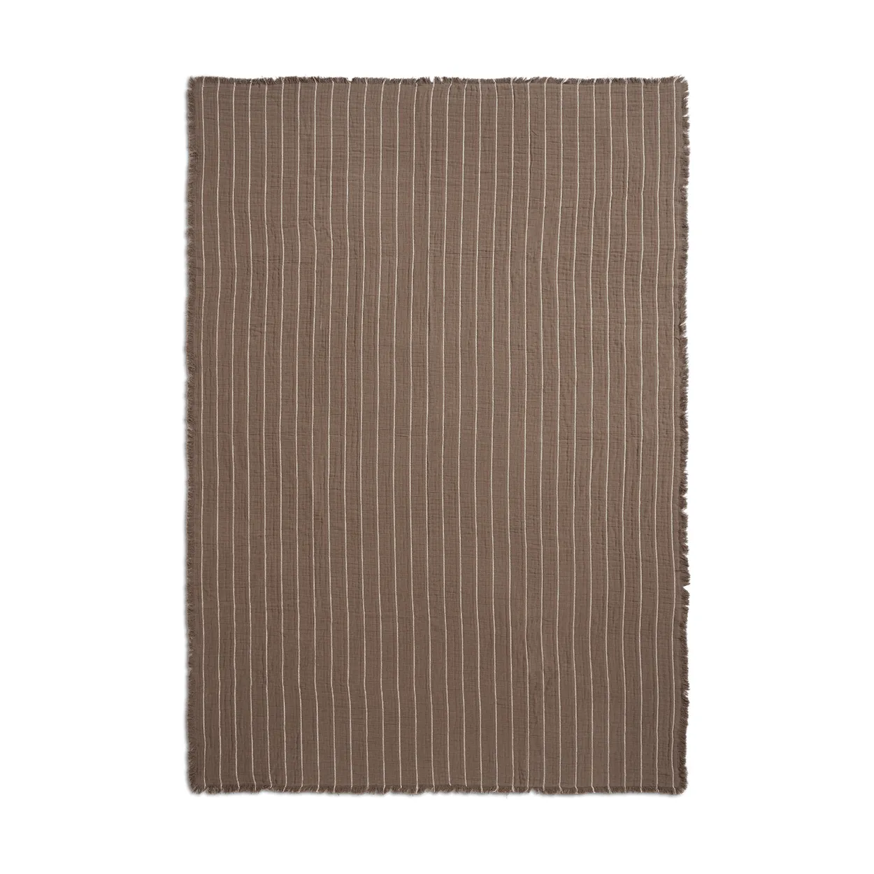 Ferm Living Aires bed spread 240x160 cm Stone | Scandinavian Design | Bedspreads & throws | White