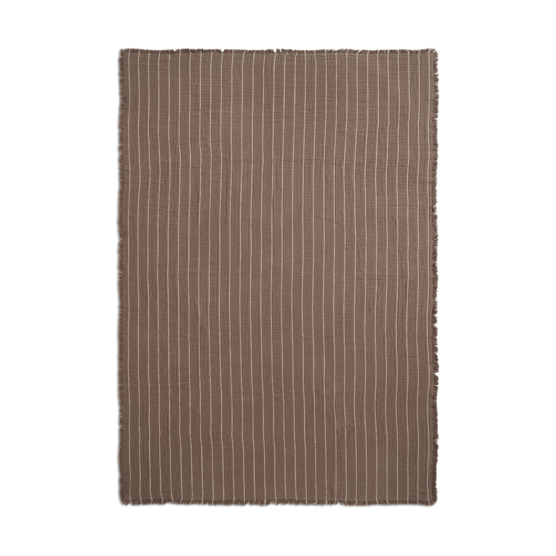 Ferm Living Aires bed spread 240x160 cm Stone