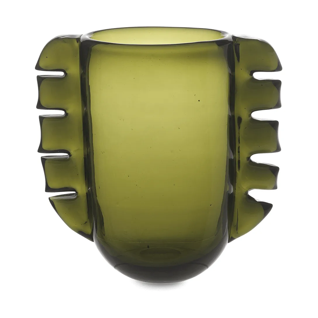 Ferm Living Alas vase Moss green | Scandinavian Design | Vases | Green