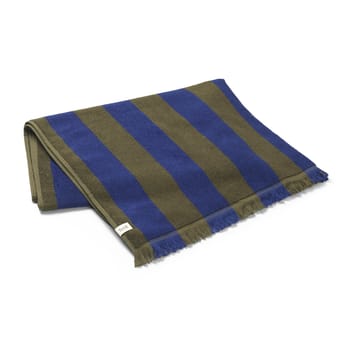 Alee badsheet 100x150 cm - Olive-Bright Blue - Ferm Living