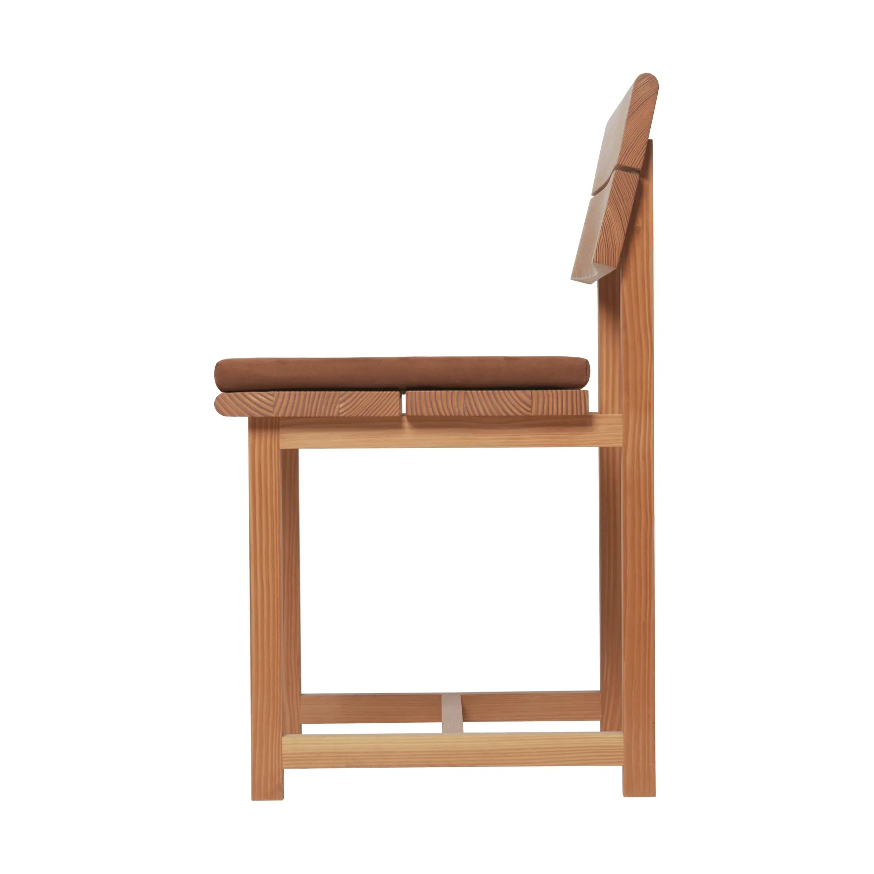 Align seat cushion, Brown clay, 40x40 cm Ferm Living