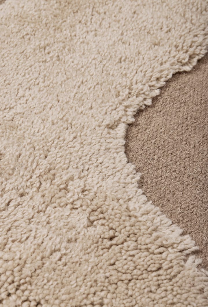 Alley wool carpet S 140x200 cm, Natural Ferm Living