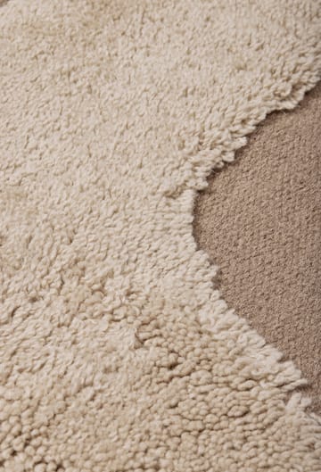 Alley wool carpet S 140x200 cm - Natural - ferm LIVING
