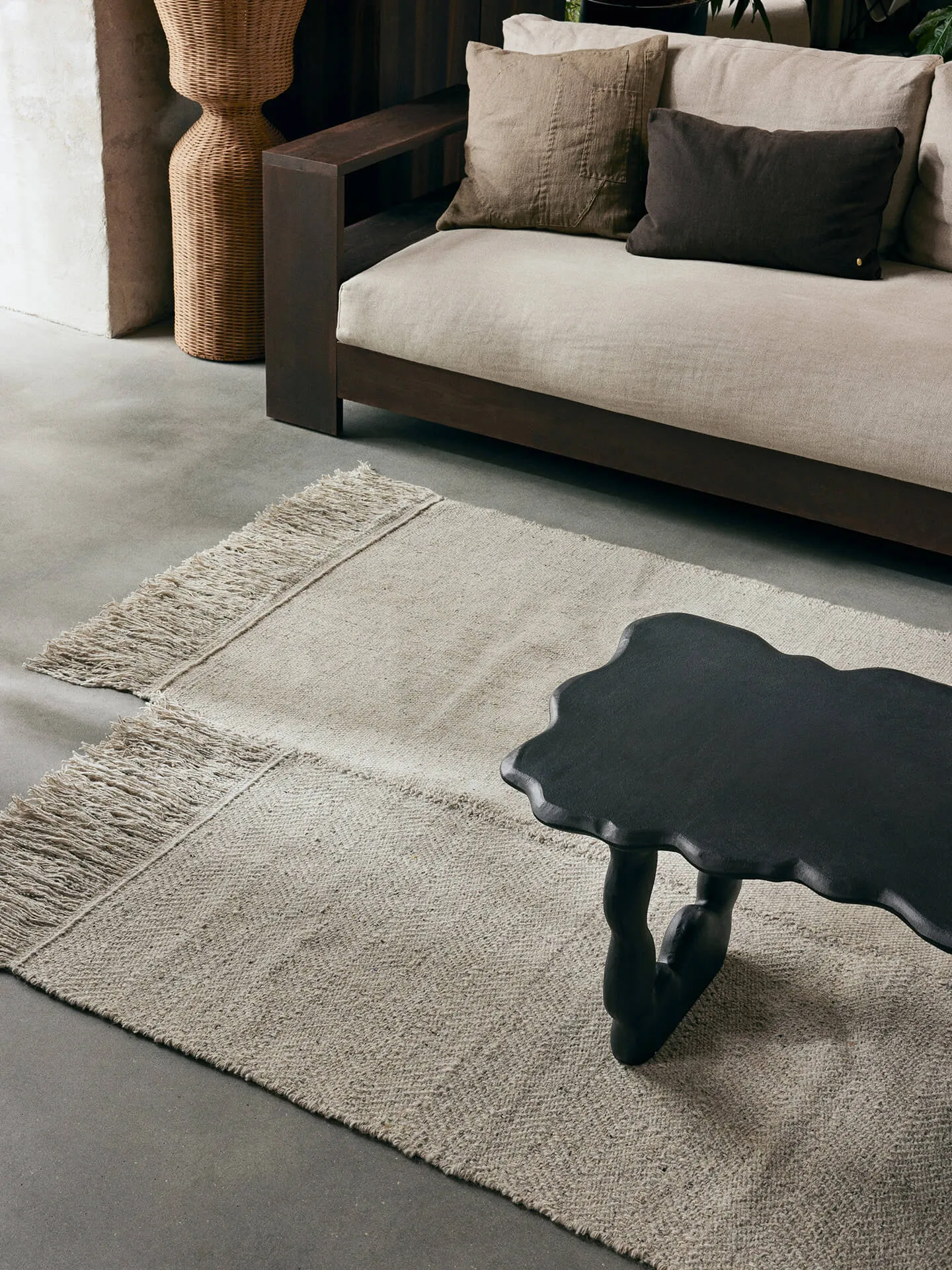 Alter wool rug, Natural, 160x270 cm Ferm Living