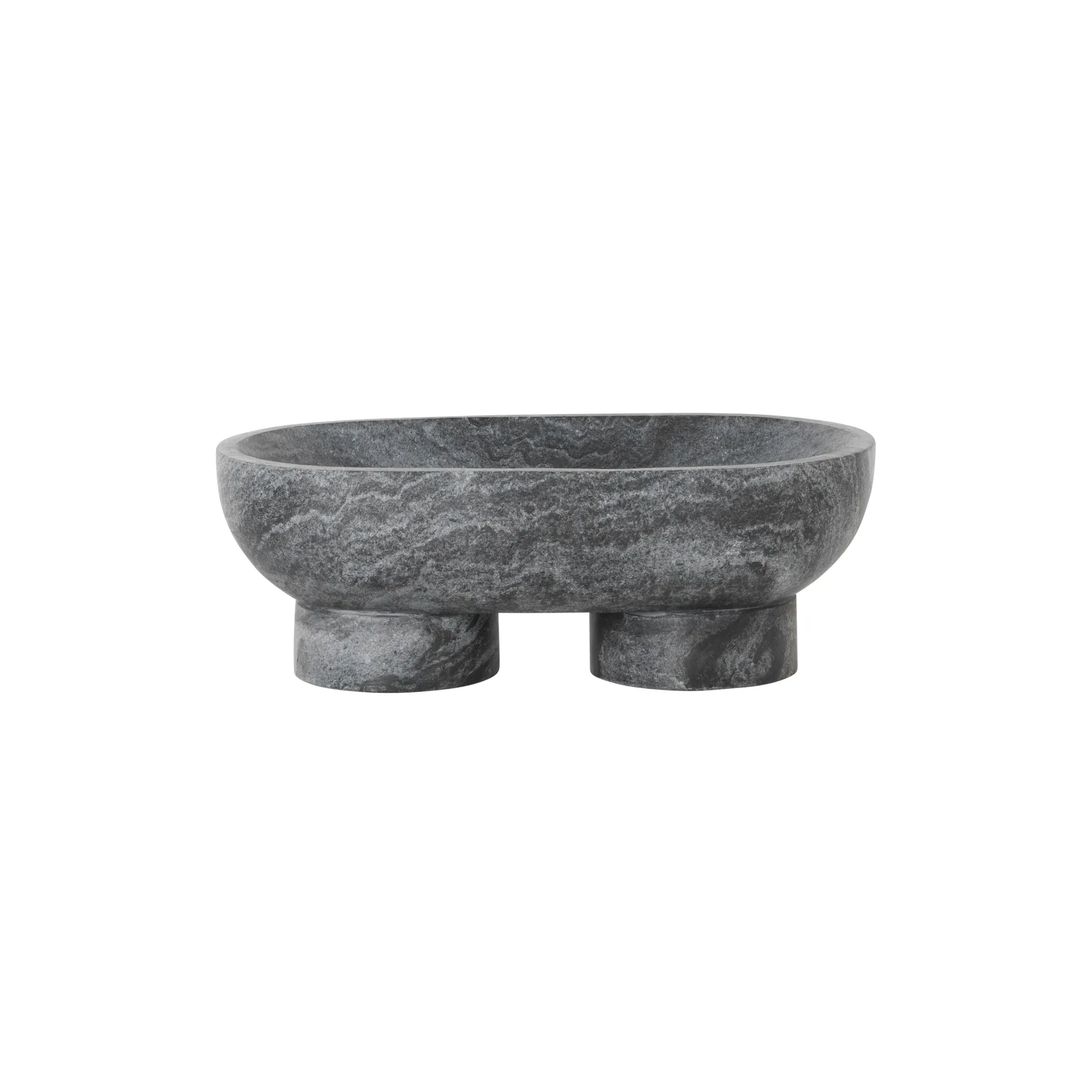 Alza bowl, black Ferm Living