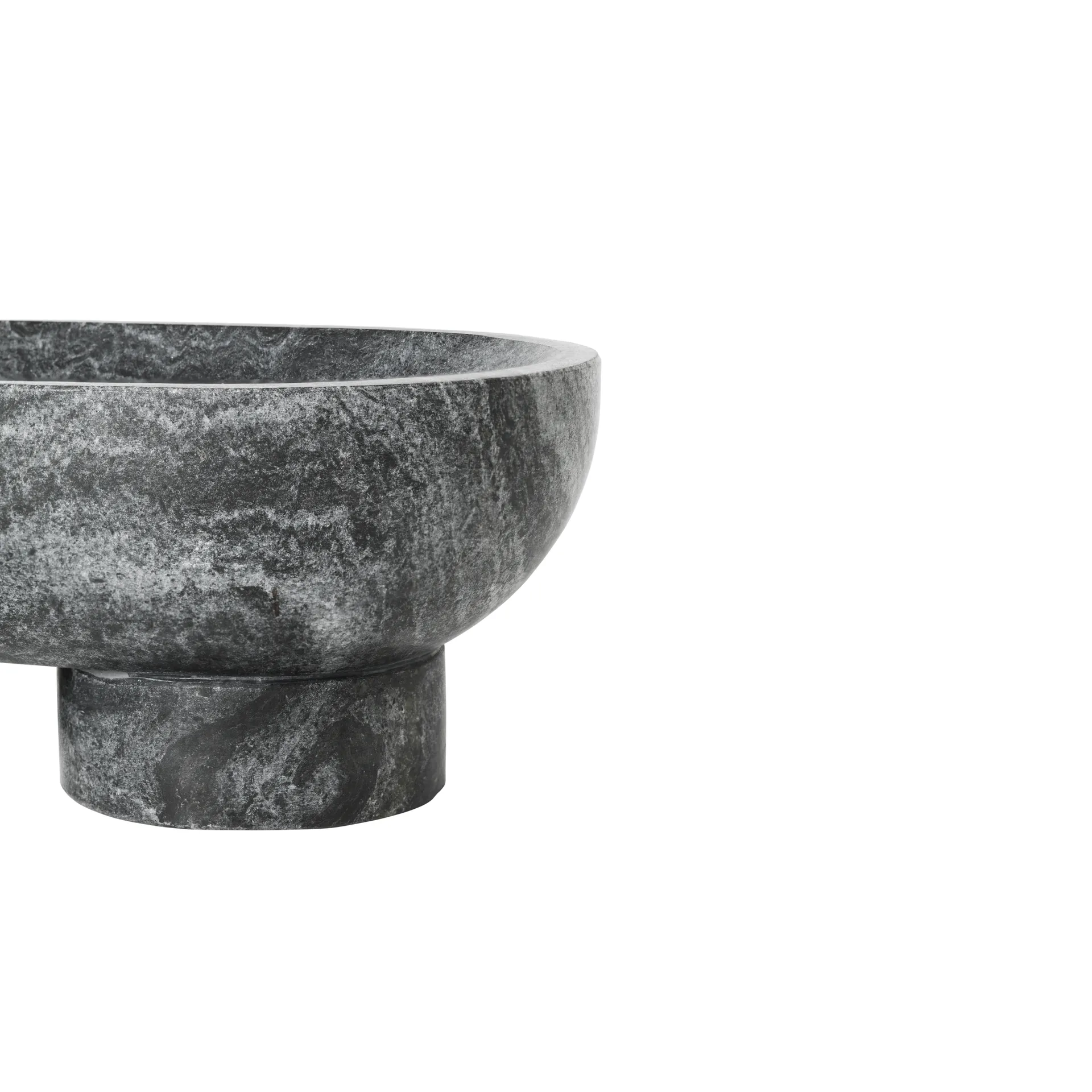 Alza bowl, black Ferm Living