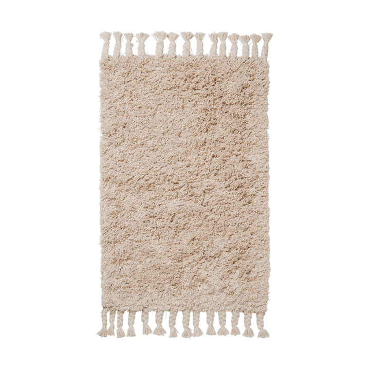 Amass long pile rug 70x50 cm - Off-white - Ferm Living