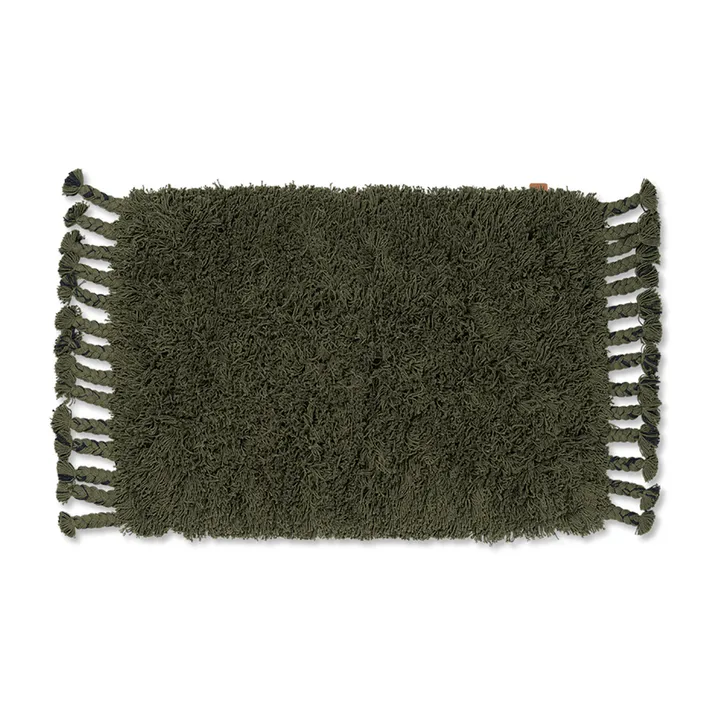 Amass long pile rug 70x50 cm from Ferm LIVING - NordicNest.com