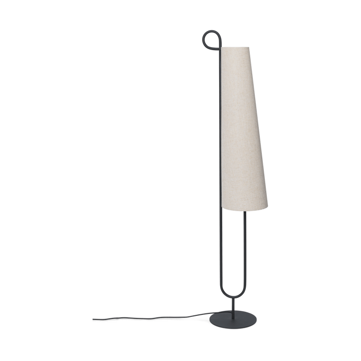 Ancora floor lamp - Black-Natural - Ferm LIVING