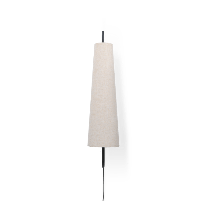 Ancora wall lamp, Black-Natural Ferm Living