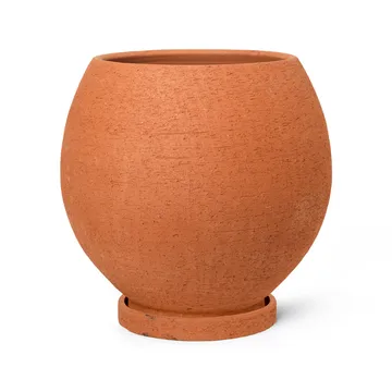 Ando flower pot - Terracotta, large - Ferm Living