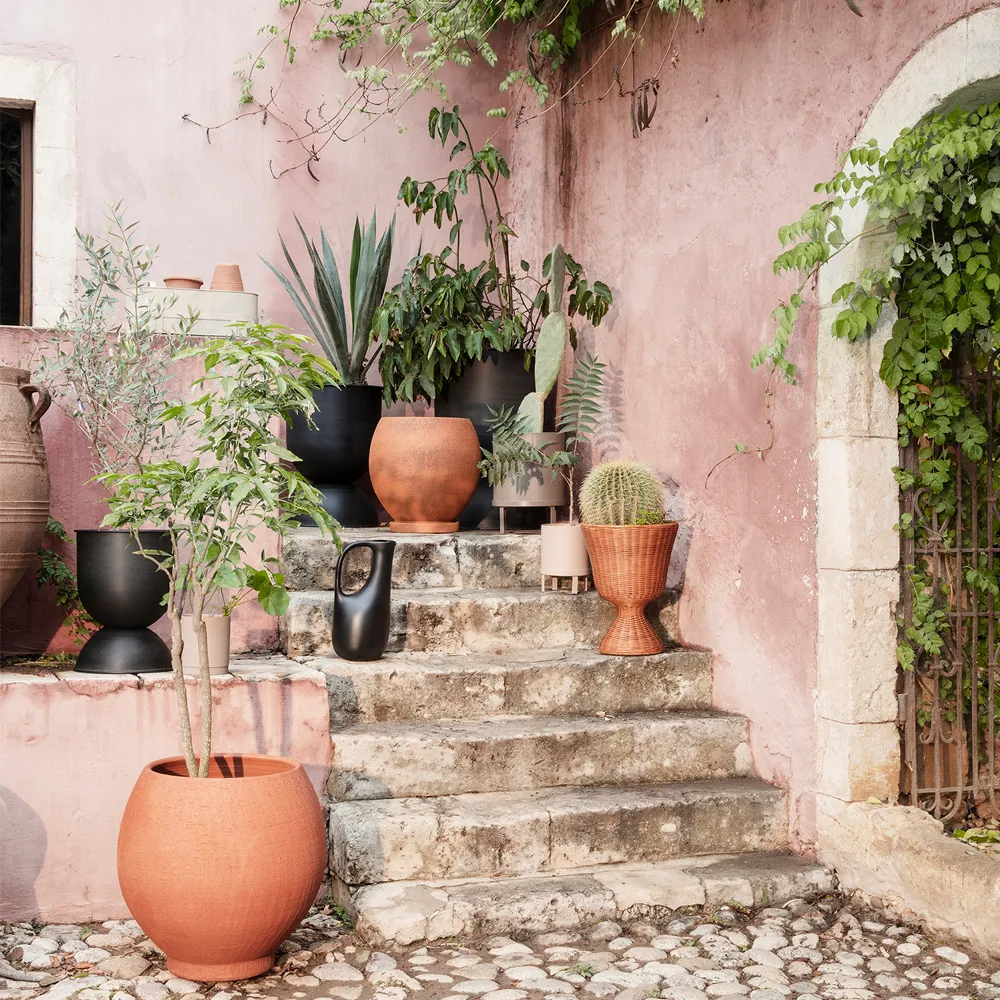 Ando flower pot, Terracotta, large Ferm Living