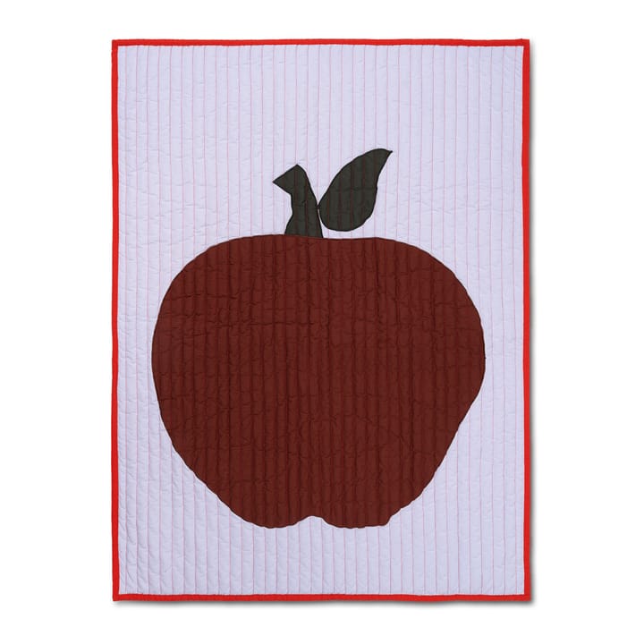 Apple blanket 80x110 cm, purple-red Ferm Living