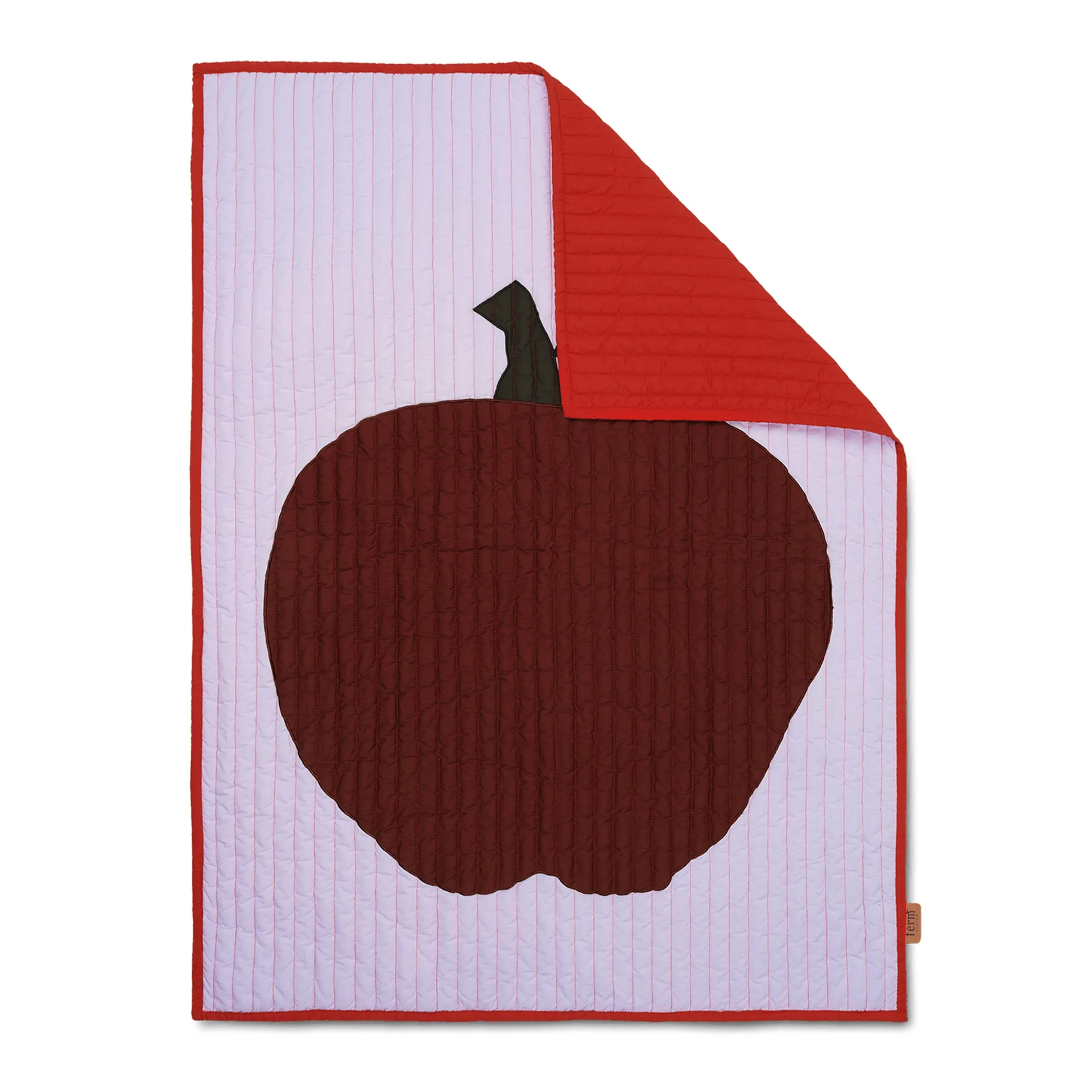 Apple blanket 80x110 cm, purple-red Ferm Living