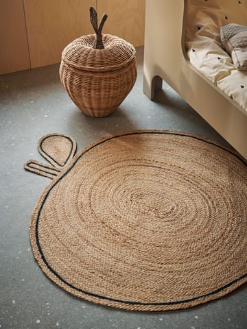 Apple braided jute rug - Natural - ferm LIVING