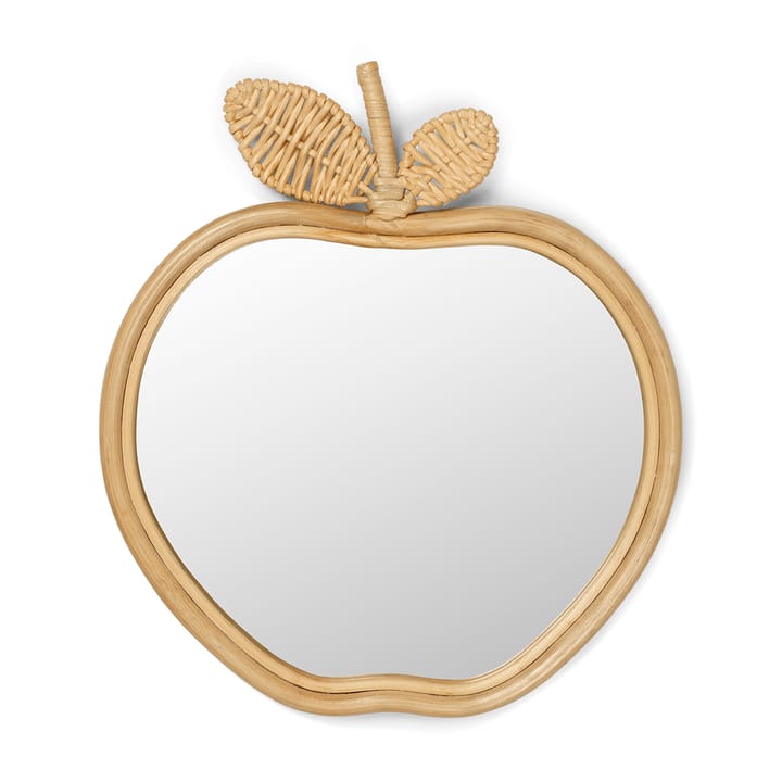 Apple mirror 37x42 cm - Natural - ferm LIVING