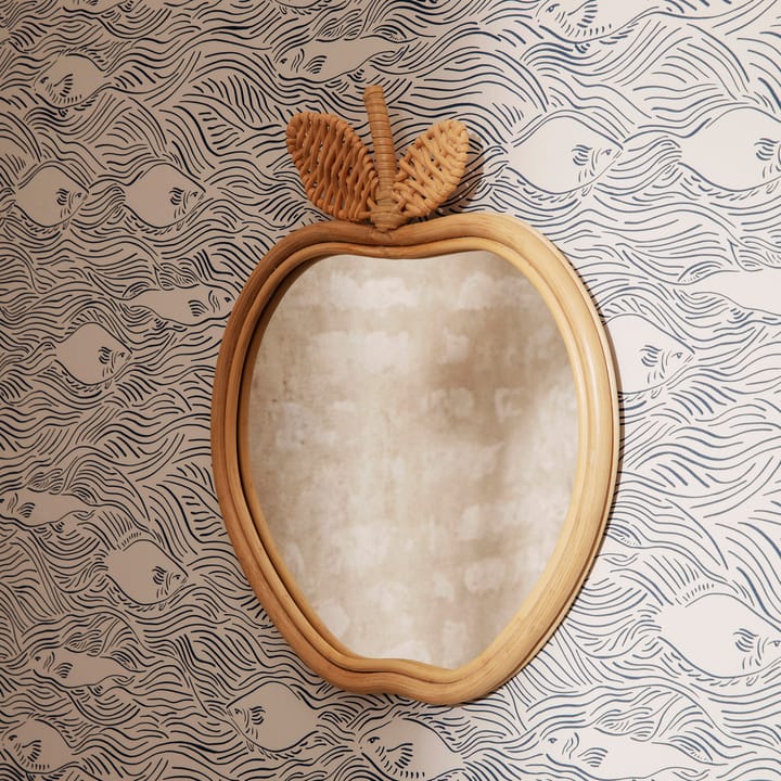 Apple mirror 37x42 cm, Natural Ferm Living