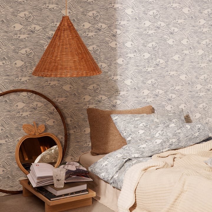 Apple mirror 37x42 cm, Natural Ferm Living
