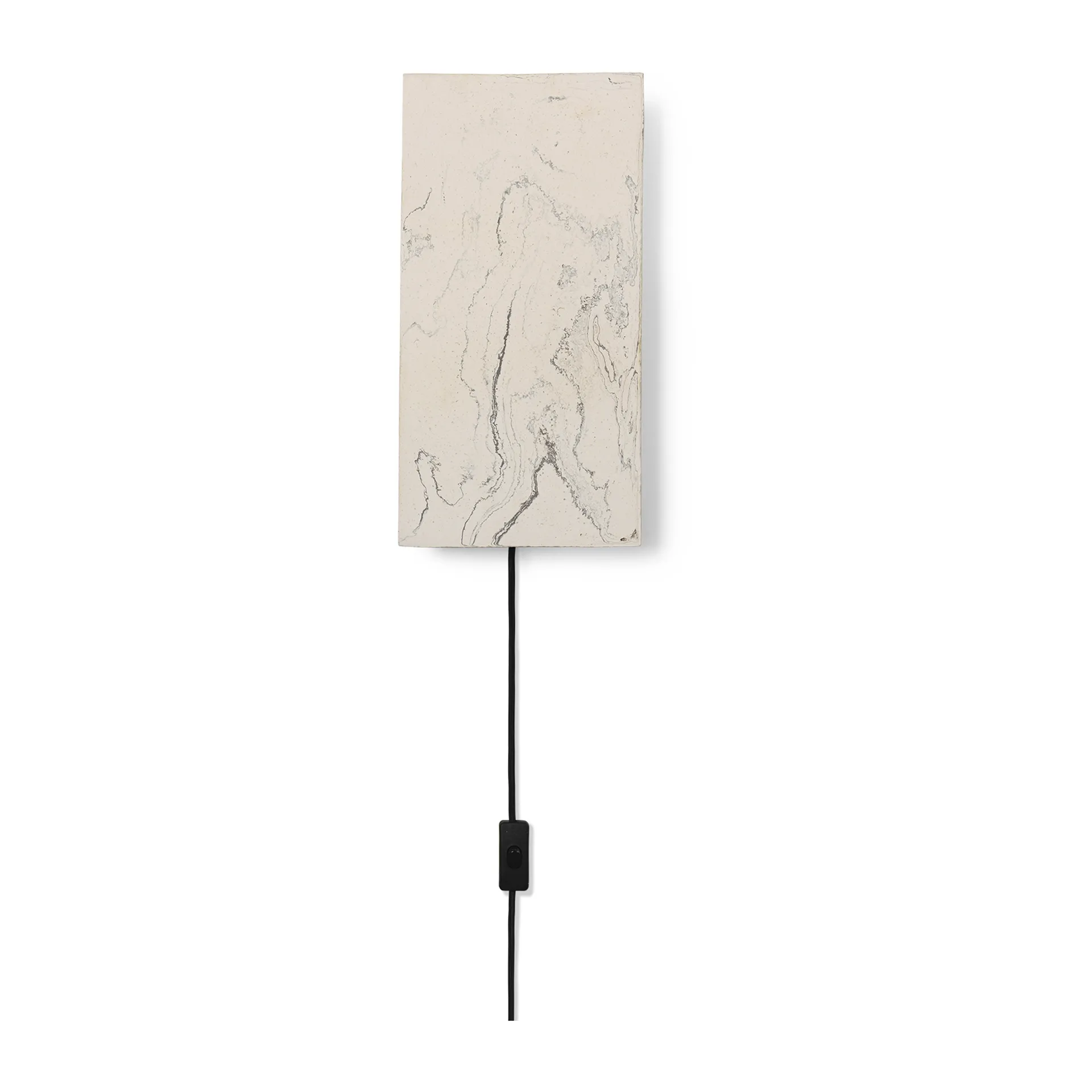 Argilla wall lamp, Marble White Ferm Living