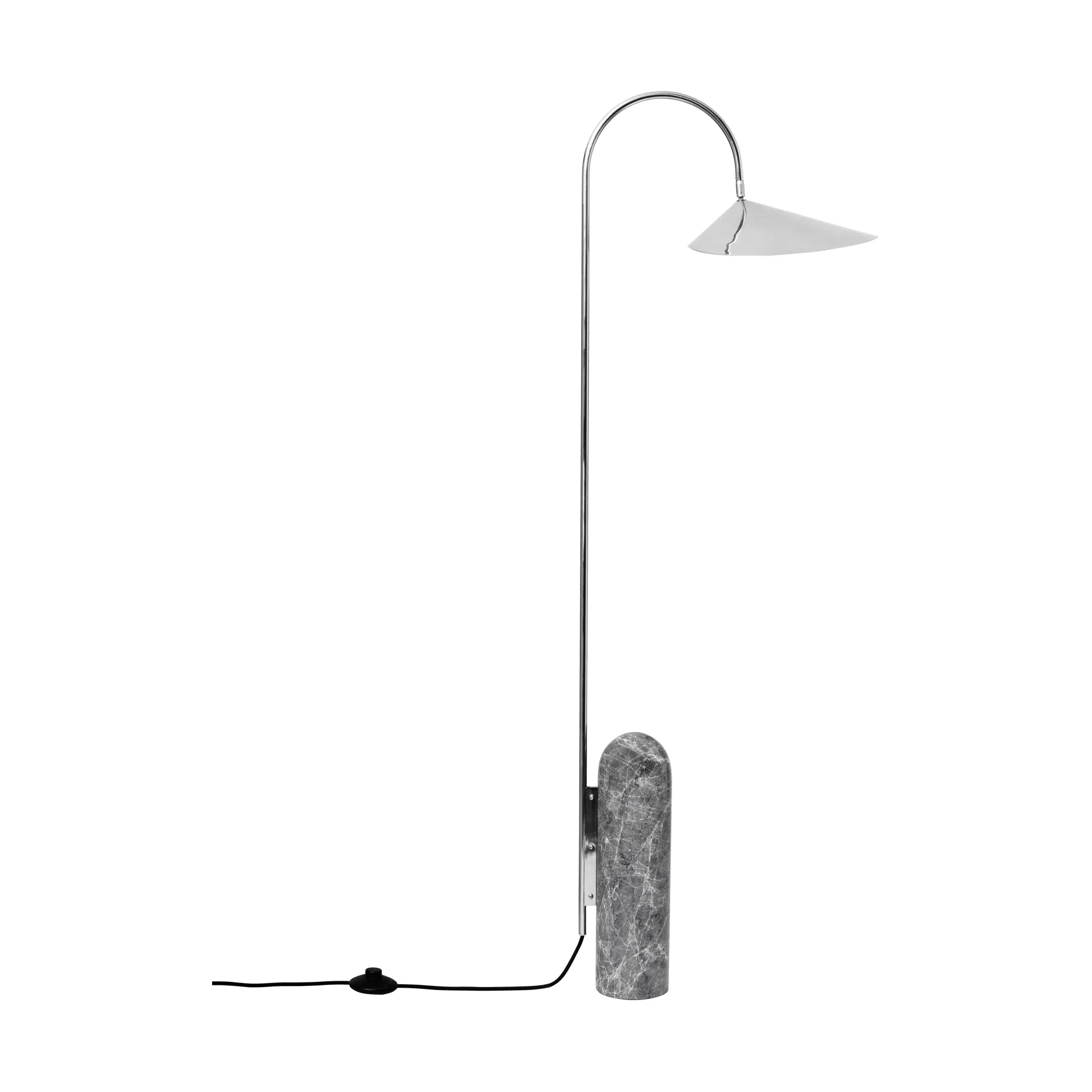 Arum floor lamp, Stainless steel Ferm Living