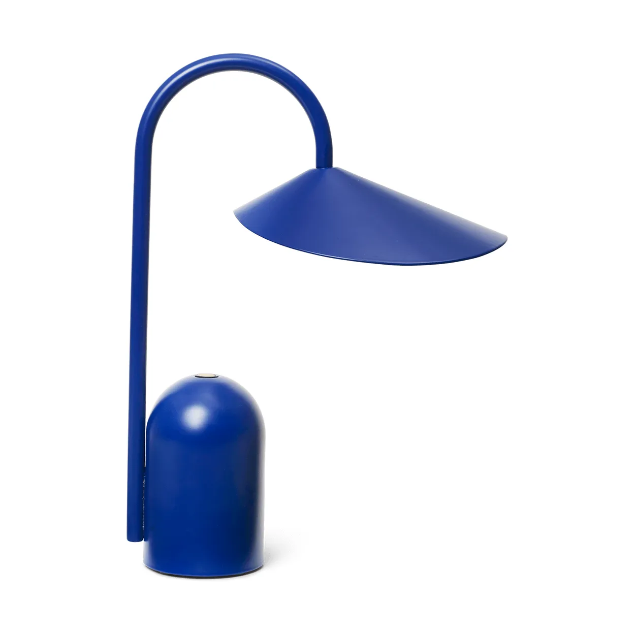 Ferm Living Arum portable lamp Bright Blue | Scandinavian Design | Desk & table lamps | Blue