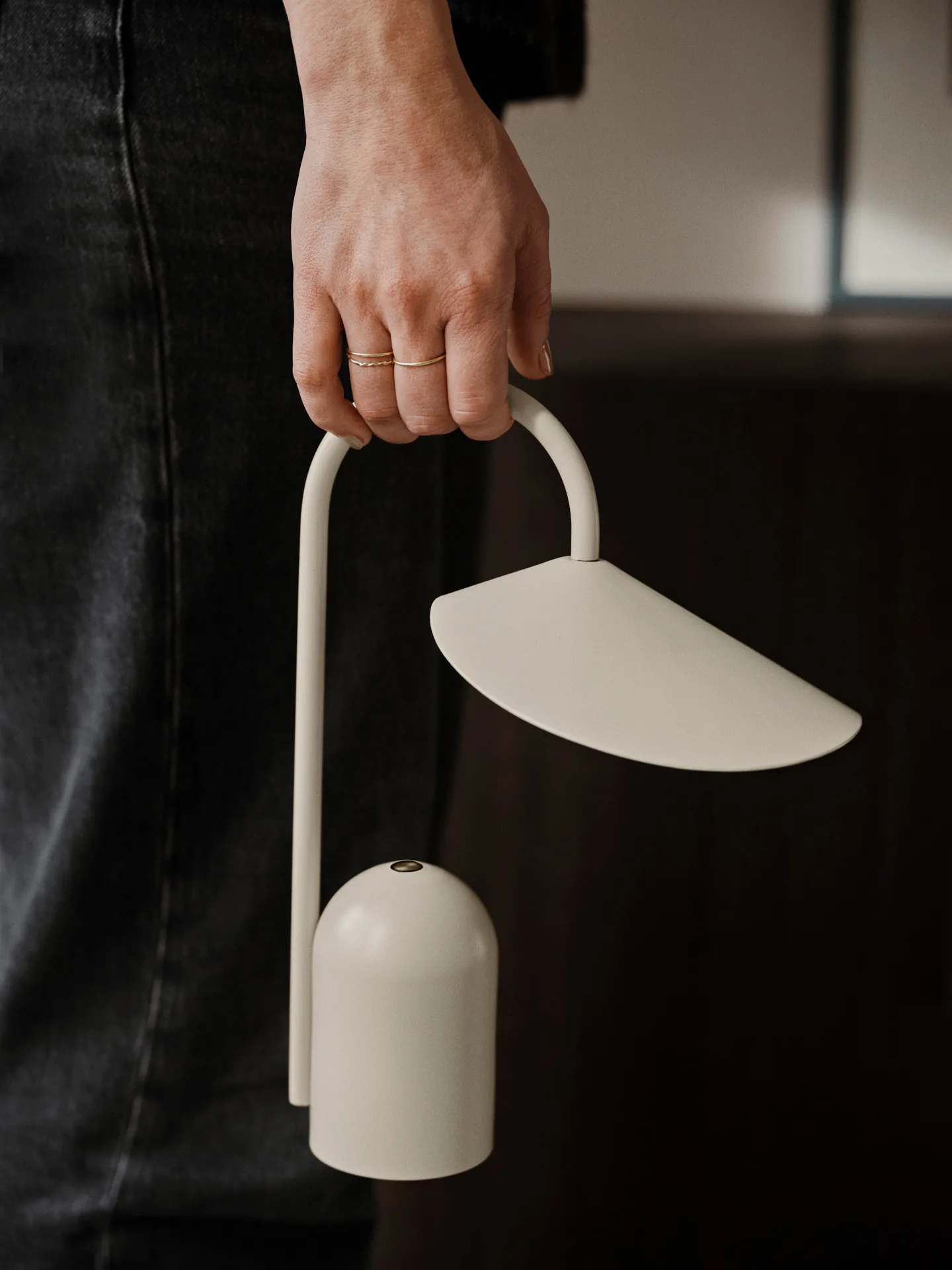 Arum portable lamp, Cashmere Ferm Living