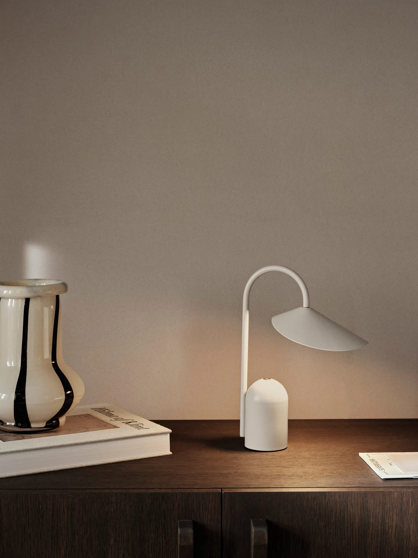 Arum portable lamp, Cashmere Ferm Living