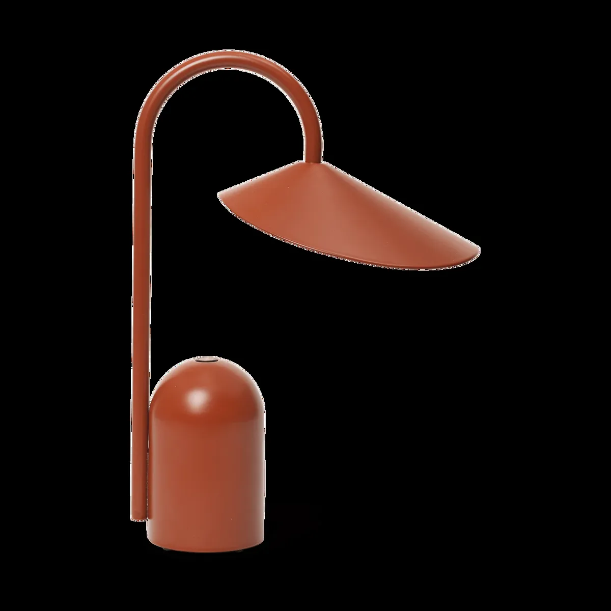 Ferm Living Arum portable lamp Oxide Red