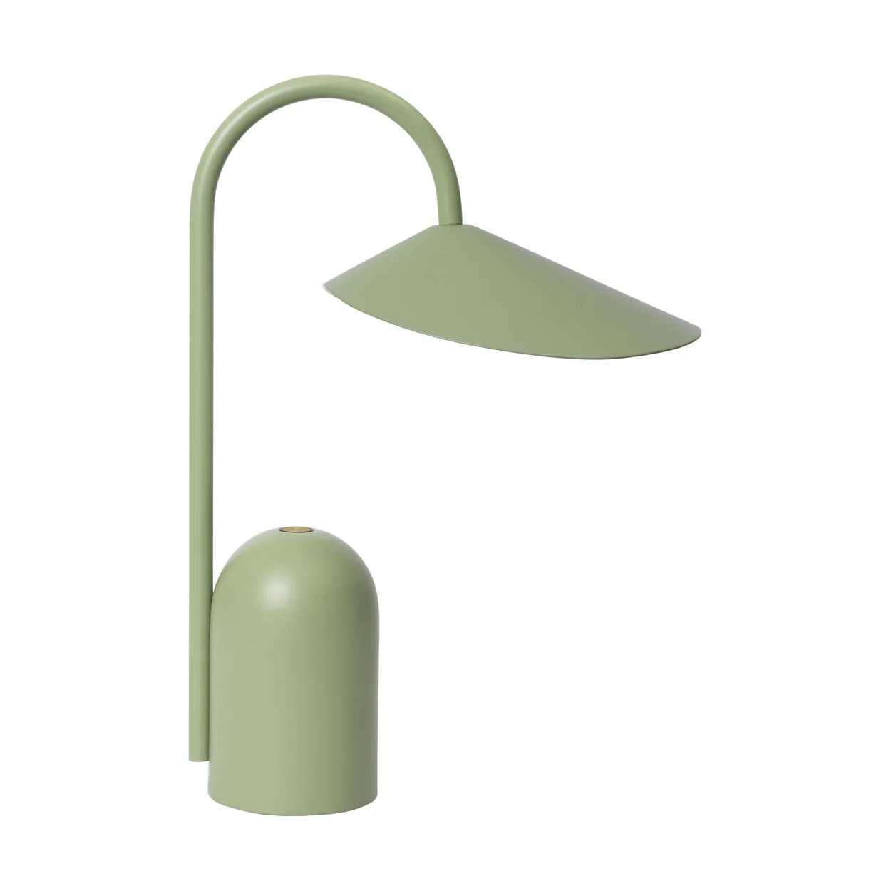 Ferm Living Arum portable lamp Tea Green | Scandinavian Design | Desk & table lamps | Green