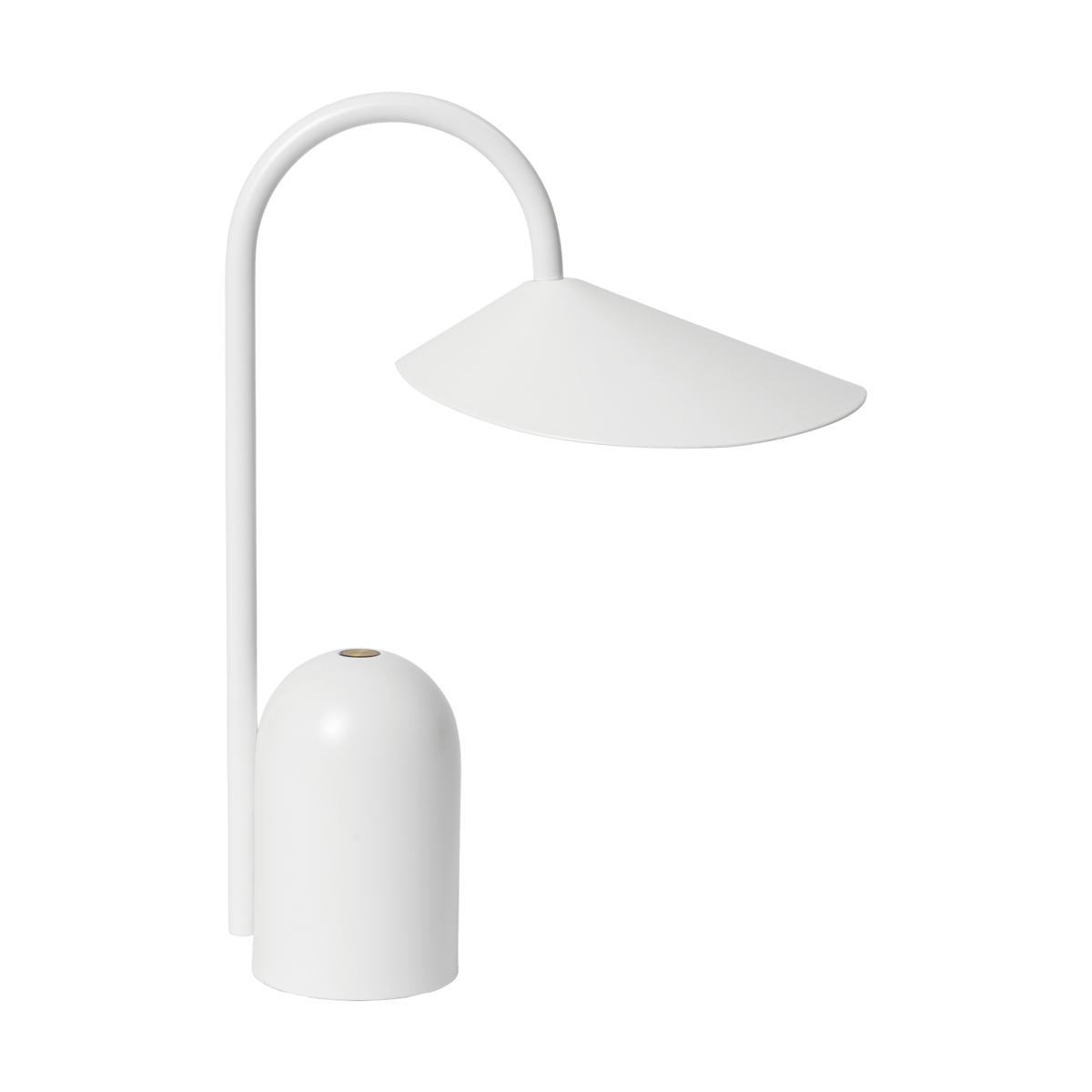 Ferm Living Arum portable lamp White | Scandinavian Design | Desk & table lamps | White