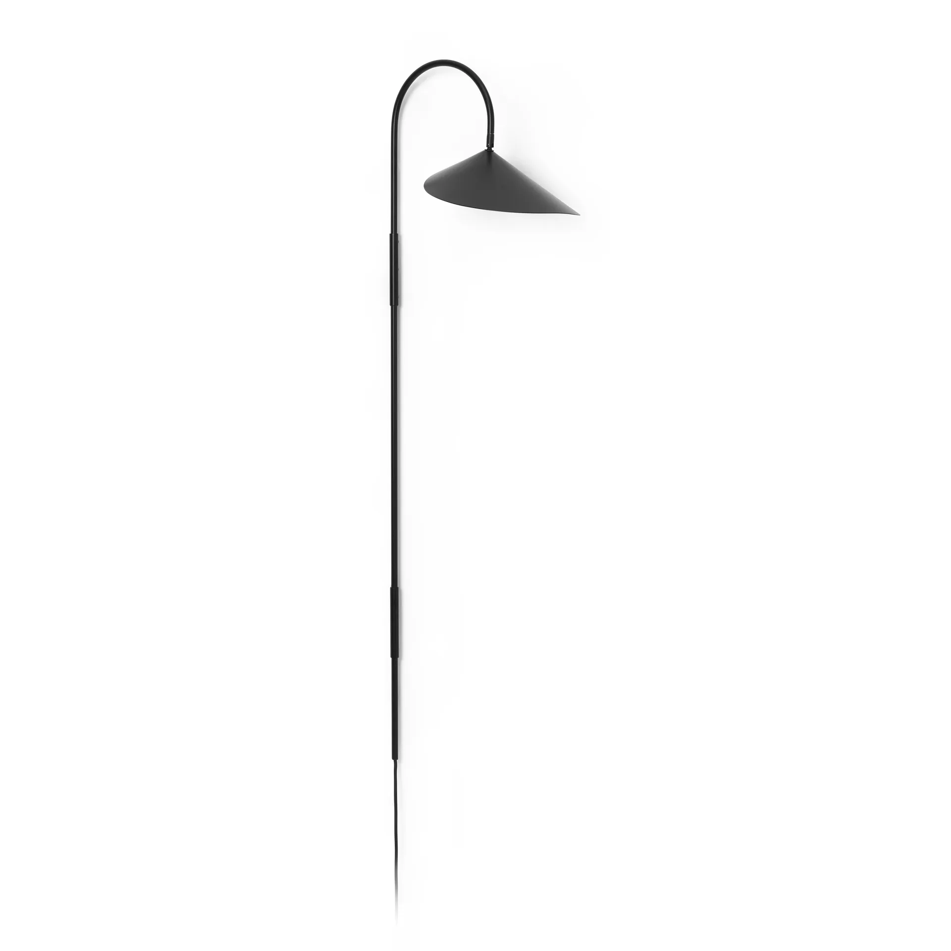 Arum swivel tall wall lamp, Black Ferm Living