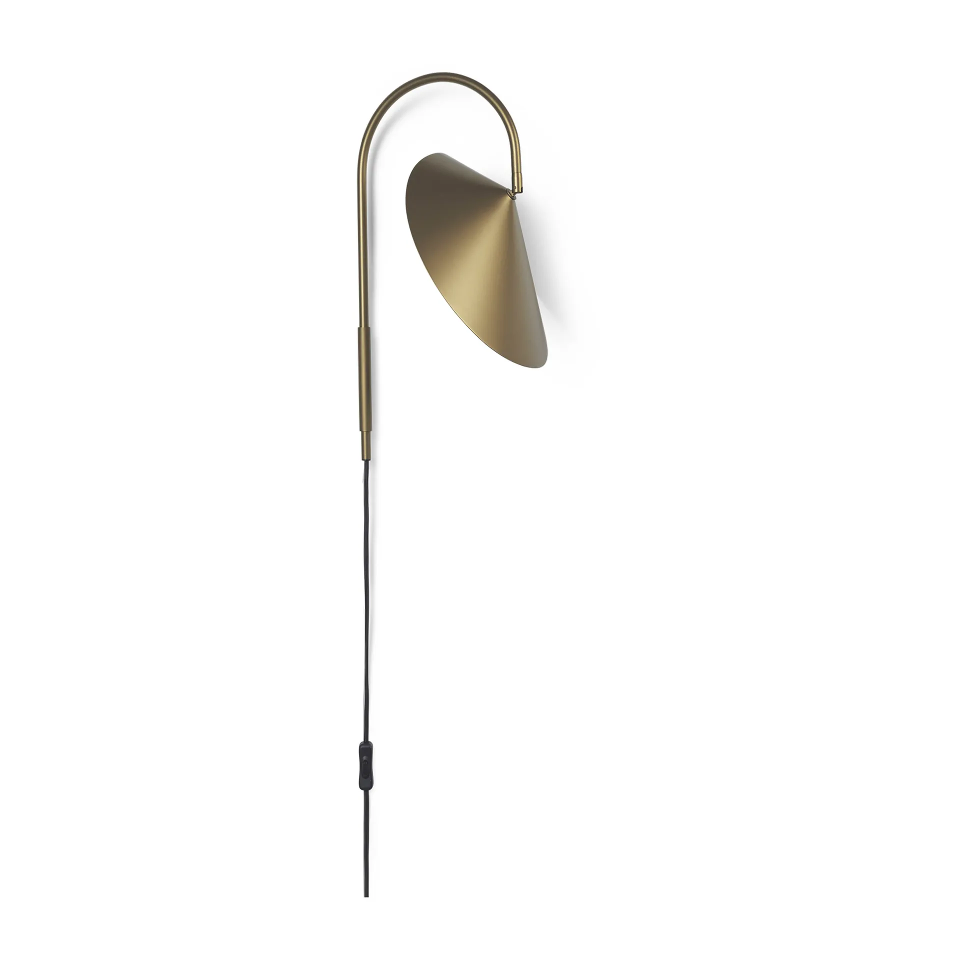 Arum swivel wall lamp, Bronze Ferm Living