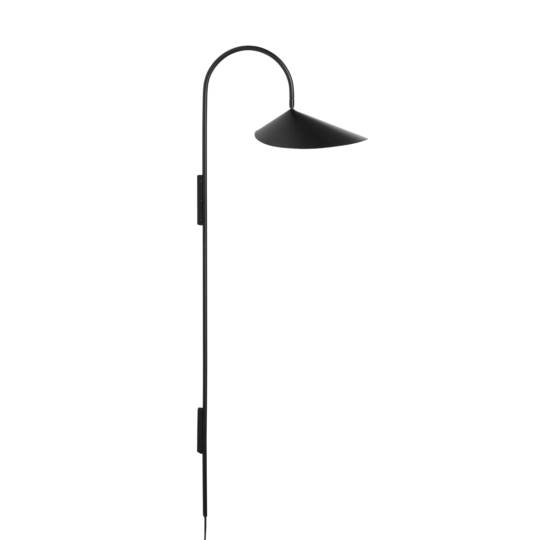 Arum wall lamp 127 cm, Black Ferm Living