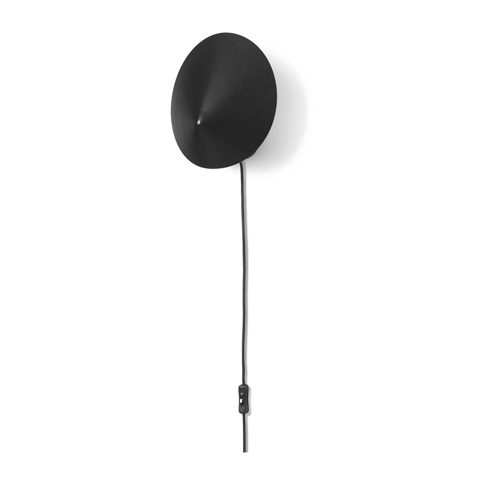 Arum wall scone wall lamp, Black Ferm Living