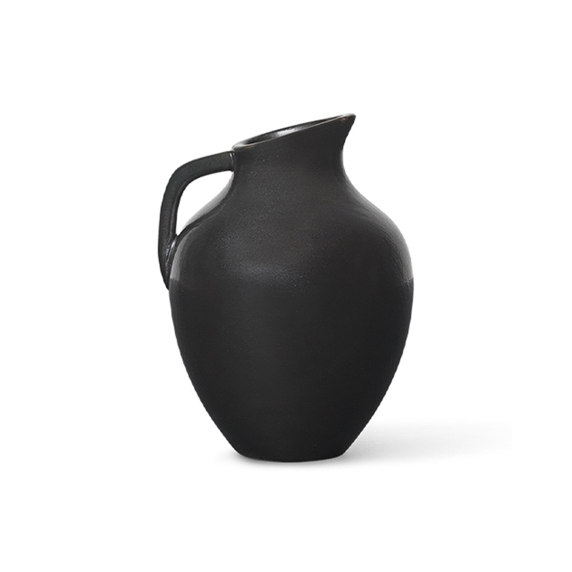 Ferm Living Ary minivase medium Charcoal | Scandinavian Design | Vases | Black