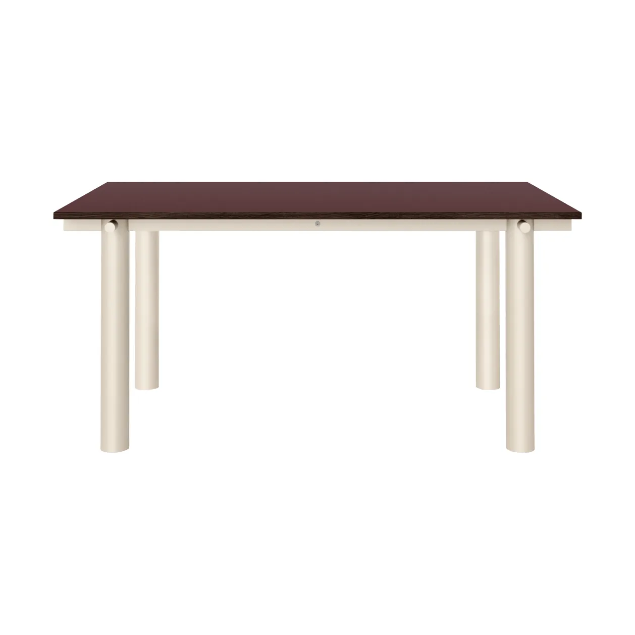 Atura dining table, Light cashmere-burgundy, 90x160 cm Ferm Living