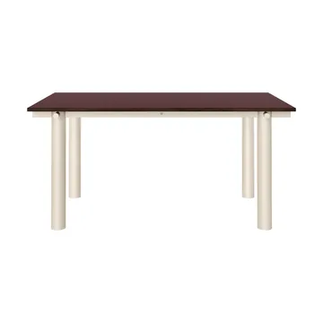 Atura dining table - Light cashmere-burgundy, 90x160 cm - Ferm Living