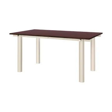 Atura dining table - Light cashmere-burgundy, 90x160 cm - Ferm Living