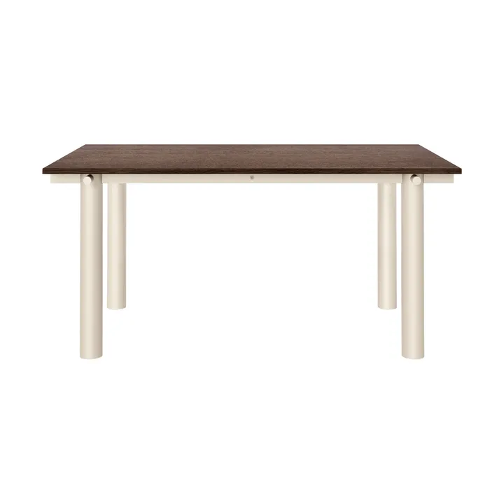Atura dining table - Light cashmere-dark stained oak, 90x160 cm - Ferm Living