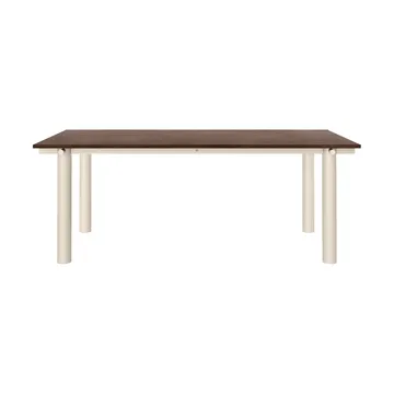 Atura dining table - Light cashmere-dark stained oak, 90x200 cm - Ferm Living
