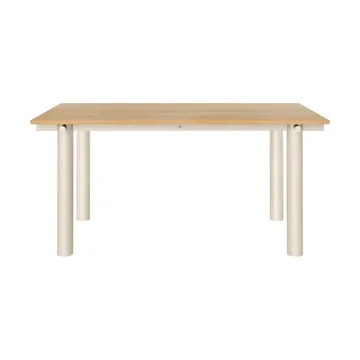 Atura dining table - Light cashmere oak veneer, 90x160 cm - Ferm Living