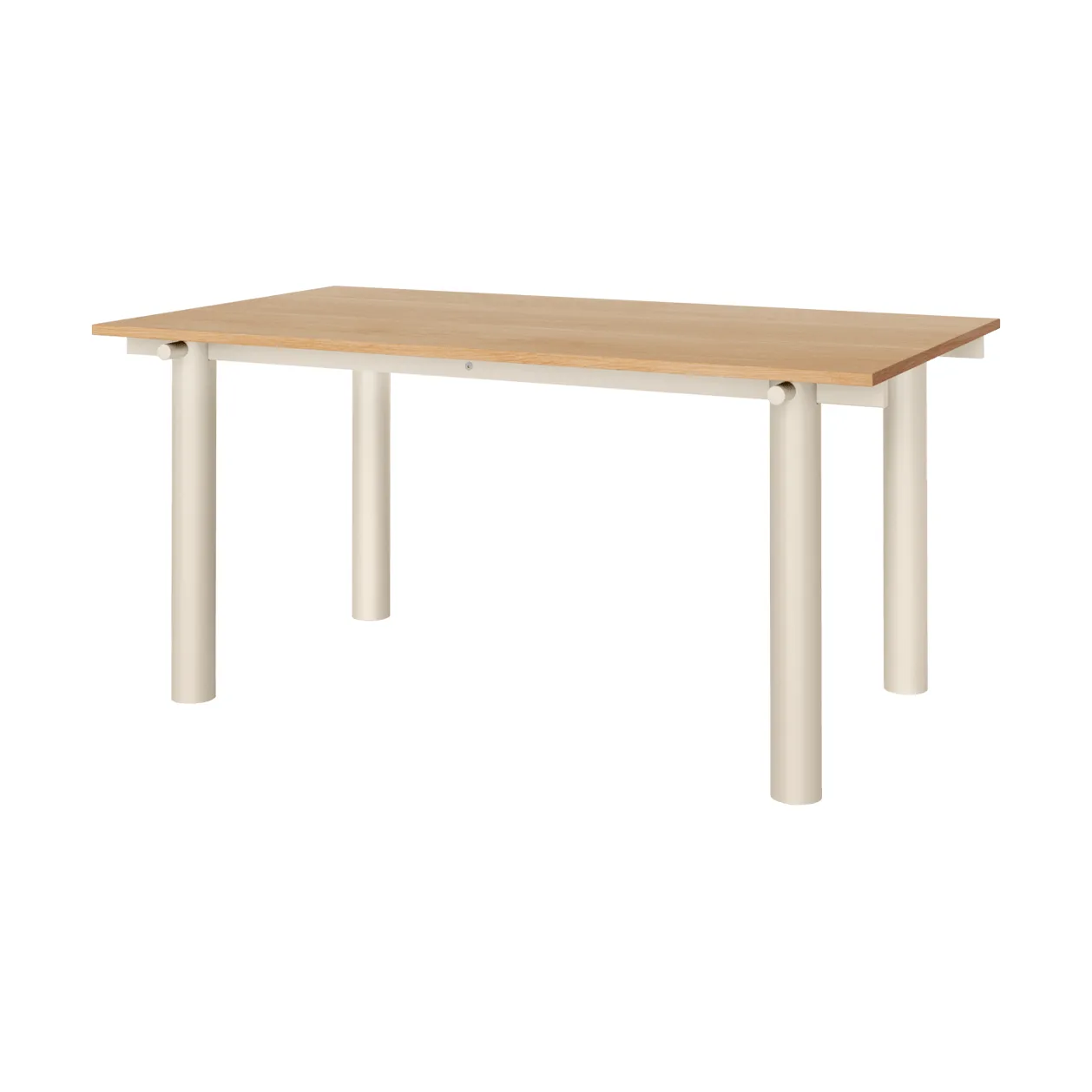 Atura dining table, Light cashmere oak veneer, 90x160 cm Ferm Living