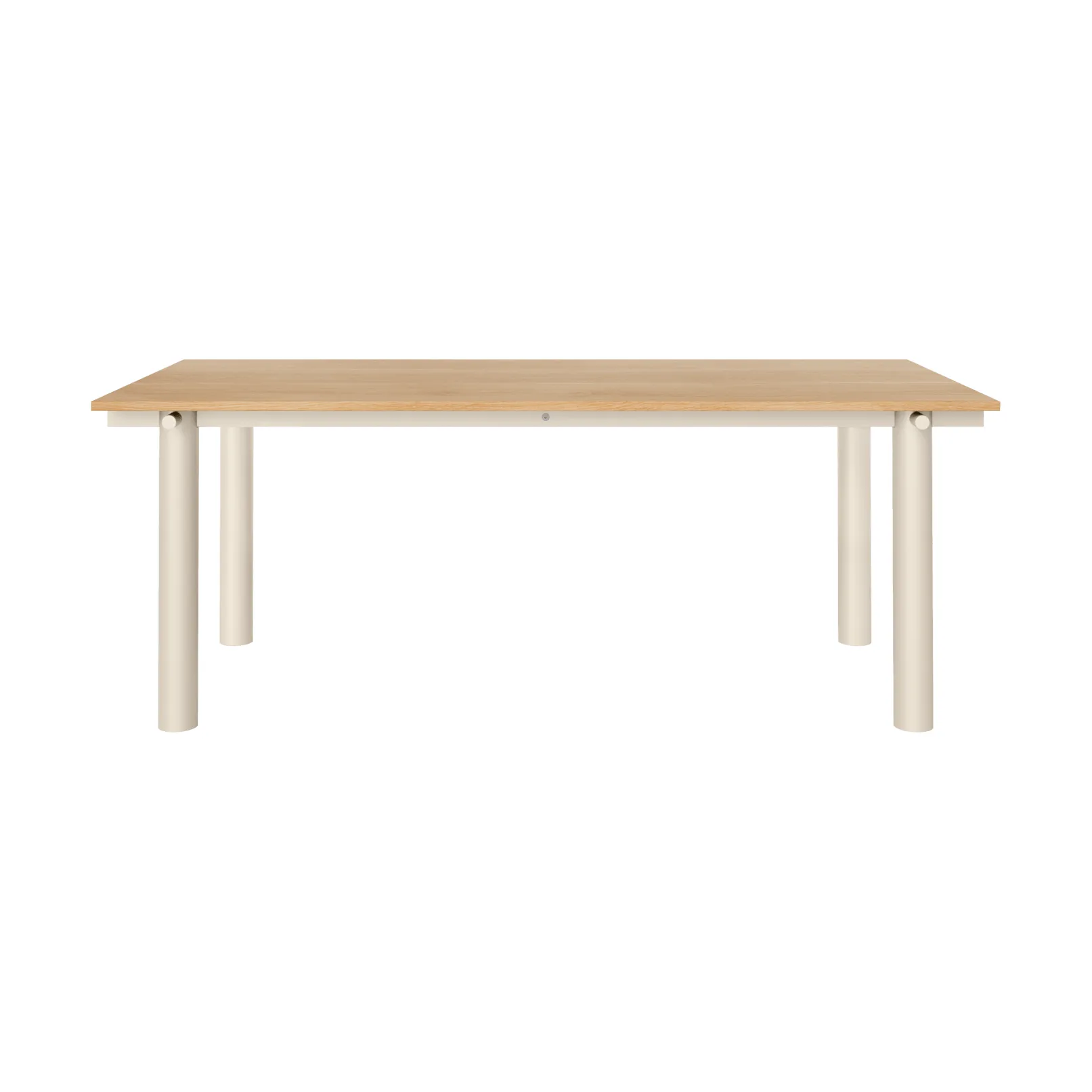 Atura dining table, Light cashmere oak veneer, 90x200 cm Ferm Living