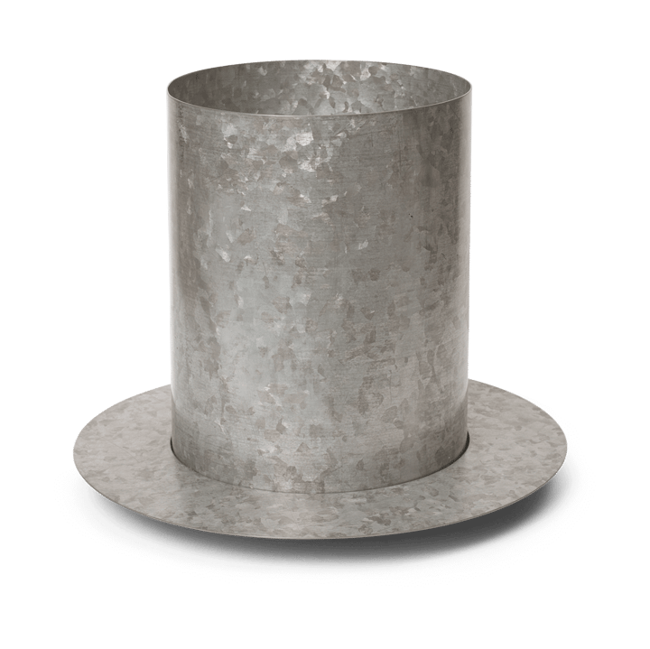 Auran flower pot medium 26,6 cm - Galvanized iron - Ferm LIVING