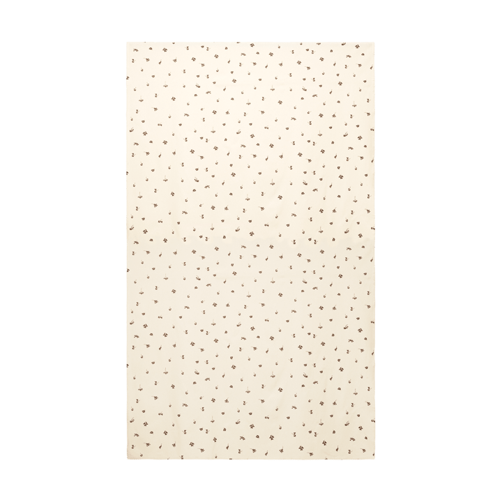 Baies tablecloth 150x240 cm - Natural-dark chocolate - Ferm Living