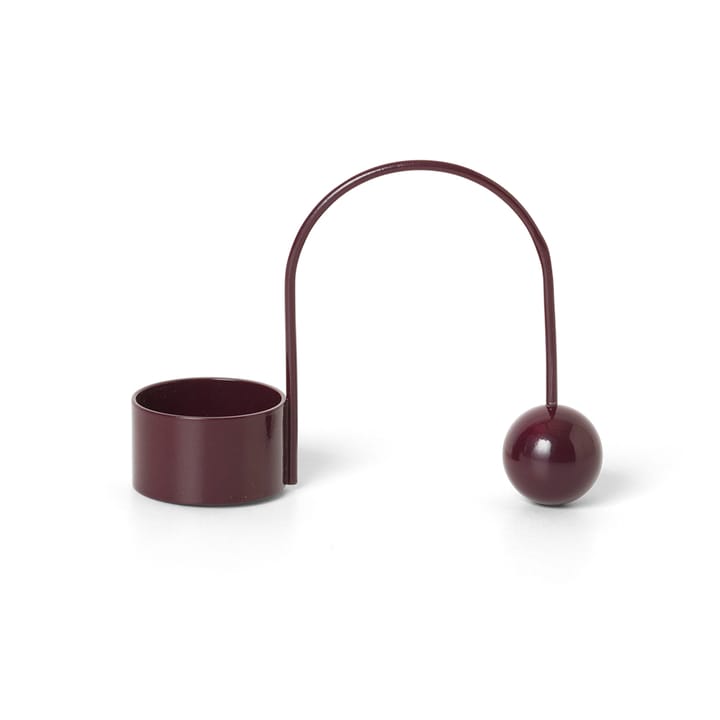 Balance aubergine candle holder - Tea -light - ferm LIVING